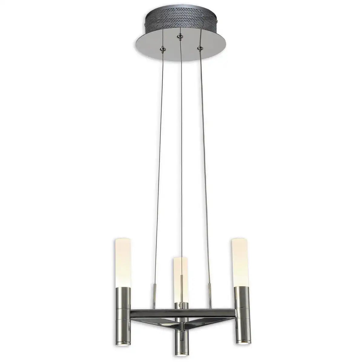 LED-Krone 3flg. d: 28,4cm Up/Down "CASTLE"