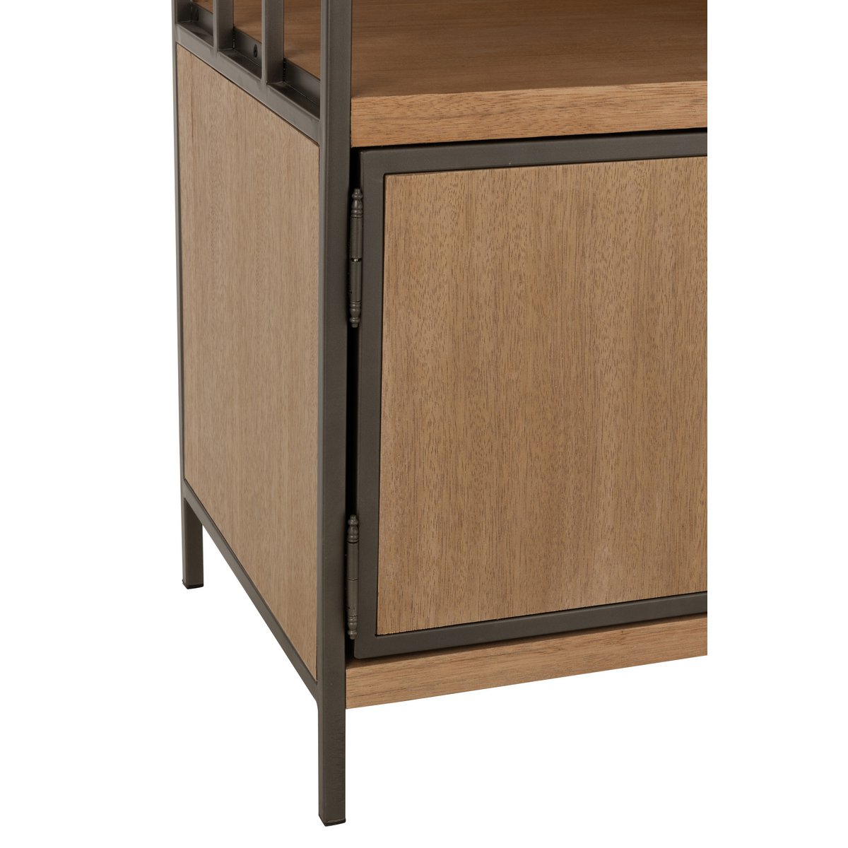 J-Line Compartments Schrank – Holz/Metall – Natur