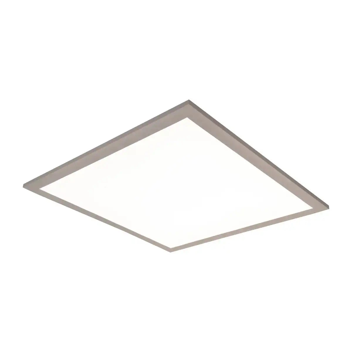 LED Panel-Deckenleuchte "NICO", funktionelle Deckenleuchte aus Metall und Kunststoff in weiß, mit festverbauten LED und vielen Funktionen, ideal für Büro, Praxis oder Werkstatt, ca. 45 x 45 cm