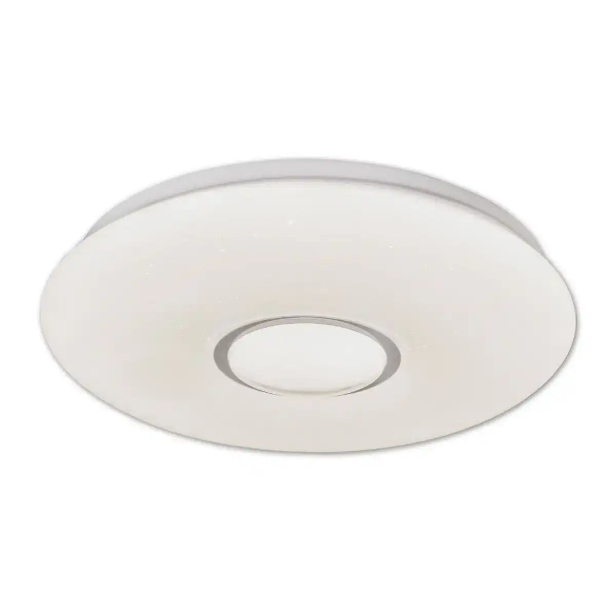 LED Deckenleuchte ""PICTON" Ø 31 cm aus Metall und Kunststoff, warmweißes Licht mit Kristalleffekt, mit fest verbauten LEDs Beleuchtung für Wohnräume oder Büro