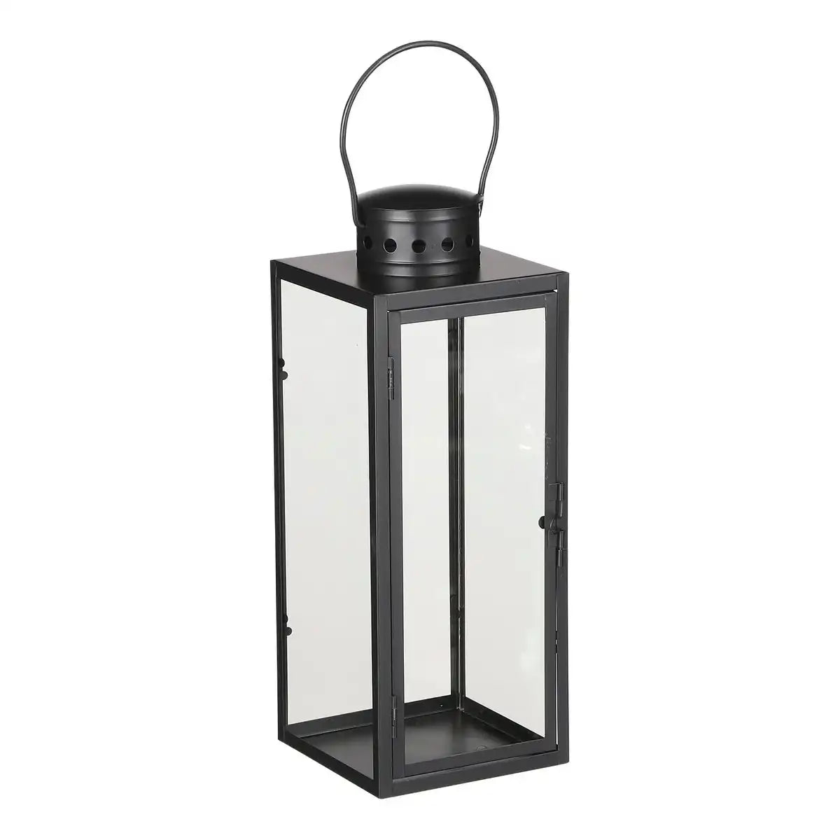 Arzilla Laterne – L14 x B13 x H35 cm – Schwarz