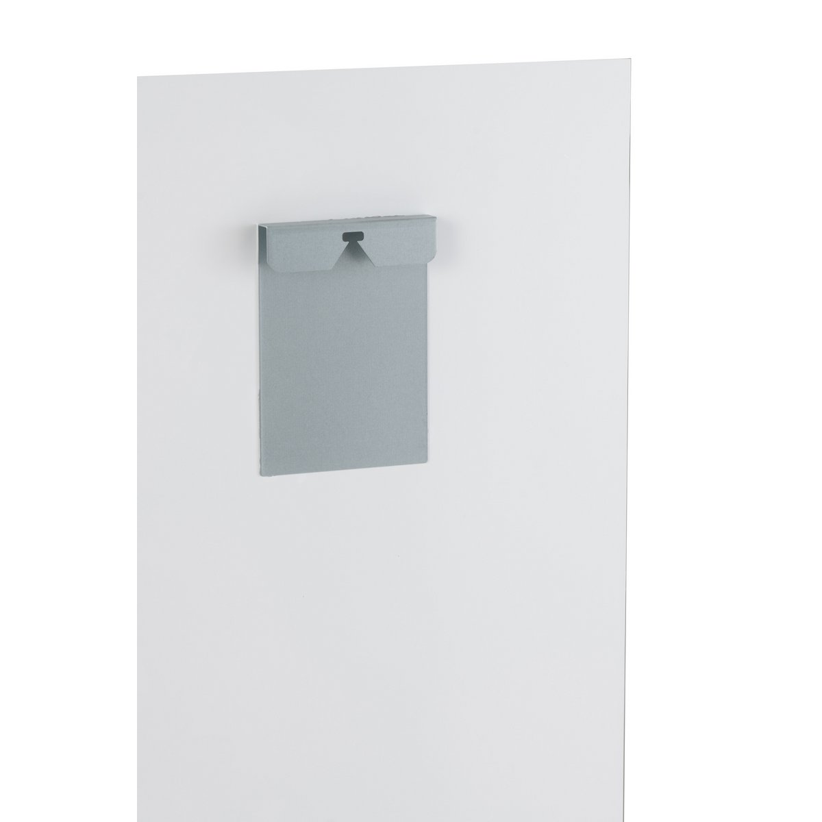 J-Line Wanddekoration, zigarettenfreies, gehärtetes Glas, Schwarz/Weiß