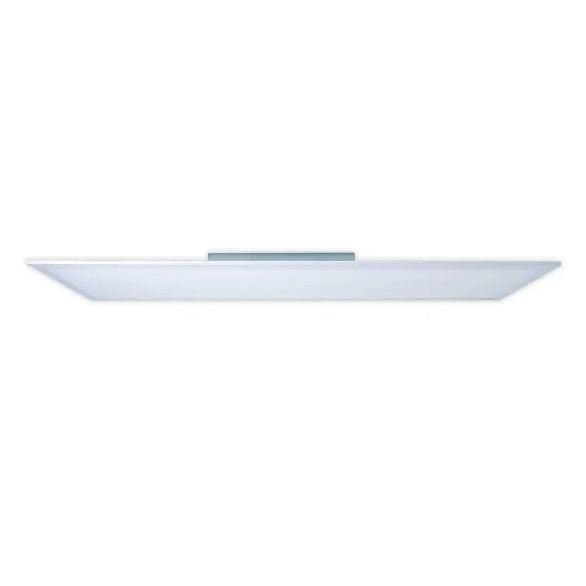 LED Aufbaupanel "NICOLA", Aufbauleuchte aus Metall und Kunststoff mit fest verbauten LEDs in neutralweiß, Panel für Innenräume 119,5 x 29,5 cm