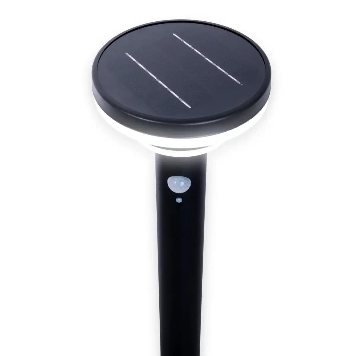LED Solar-Stehleuchte "NORA" mit Erdspieß , für Außen, Erdspieß aus Metall und Kunststoff in Schwarz, mit integrierter LED