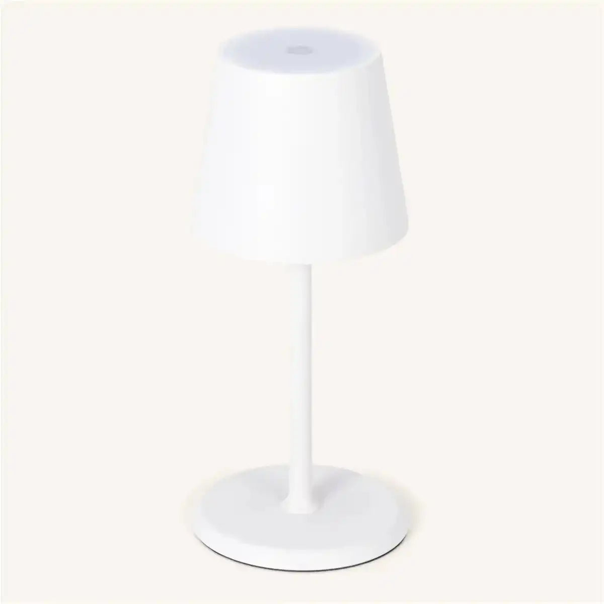 James White wiederaufladbare Tischlampe – kabellos, dimmbar und elegant