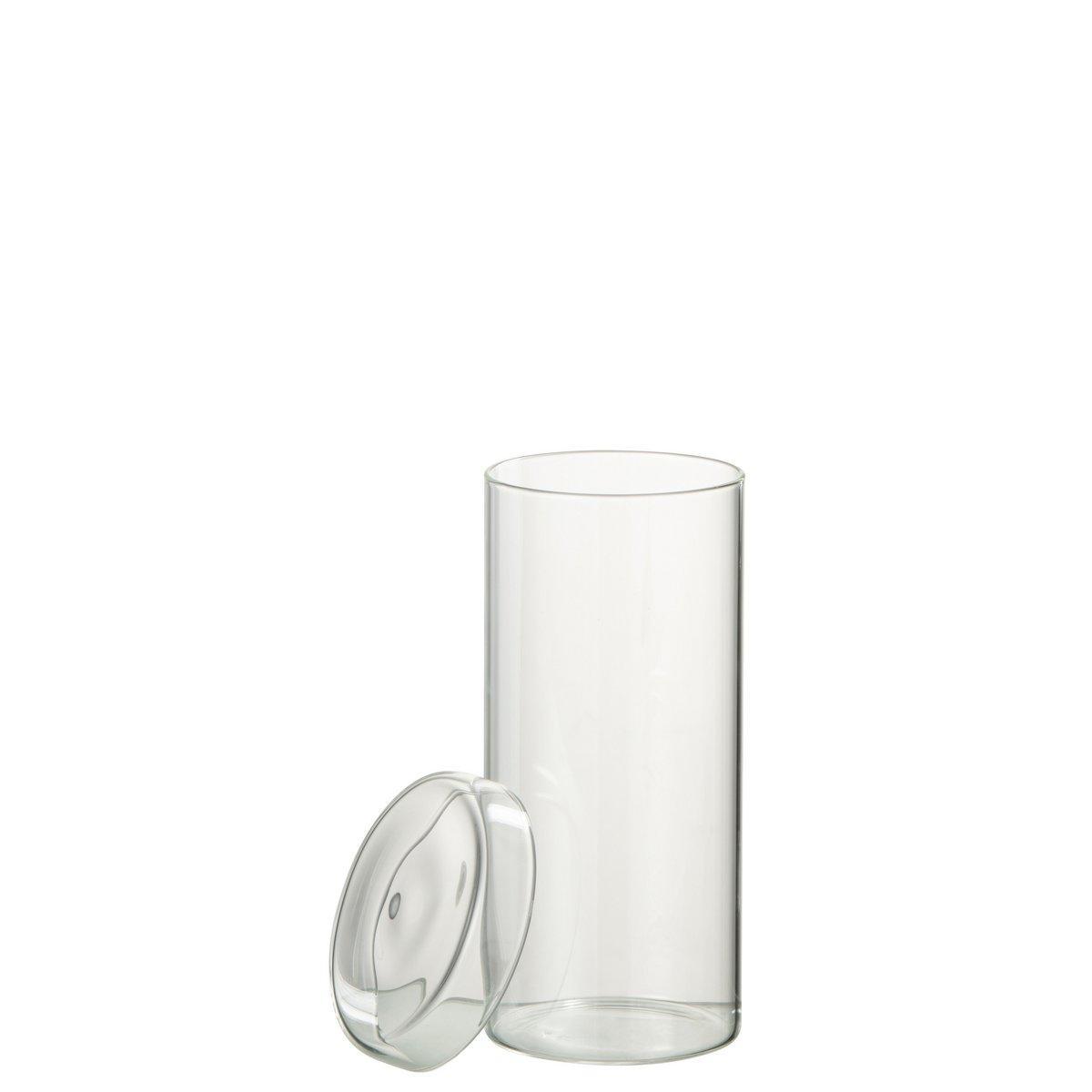 J-Line Jar In Glass Lisa Glas Transparent Medium
