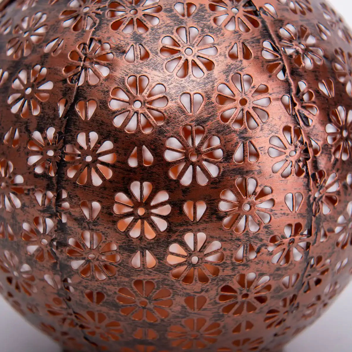 LED Deko-Solarleuchte L/B: 18 cm bronze