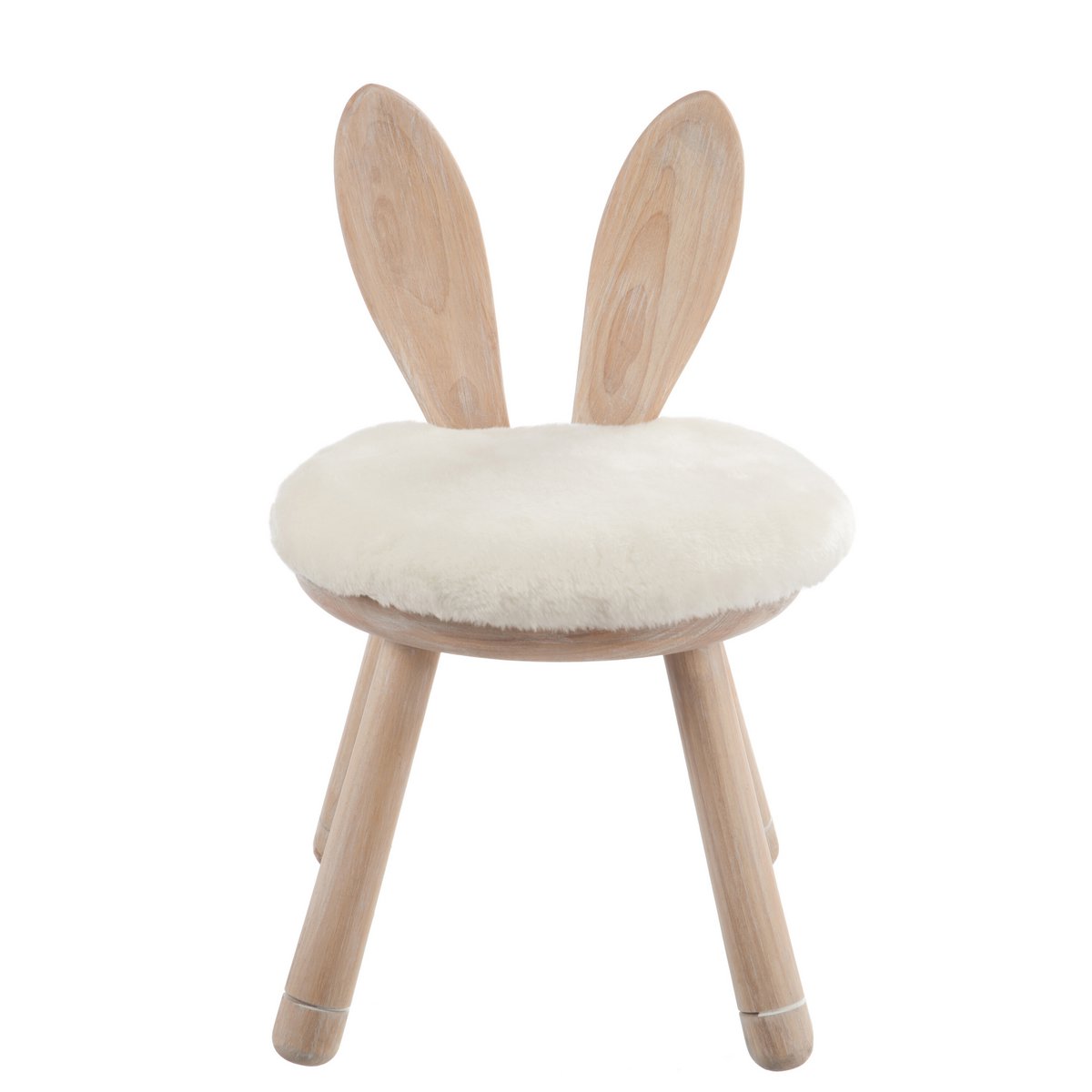 Kinderstuhl Hochstuhl Ear Rabbit Holz Natur Hasenohren