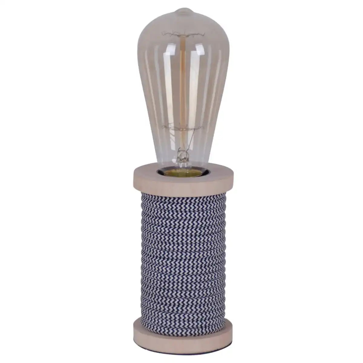 LED Tischleuchte "Max" incl. Leuchtmittel schwarz/weiß h: 12cm