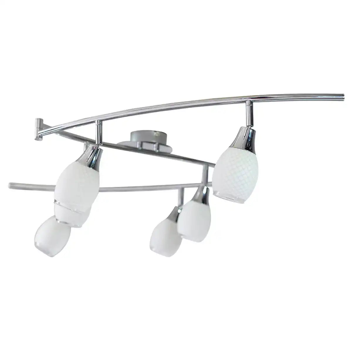 6er LED-Wand- u. Deckenschiene "Rom"