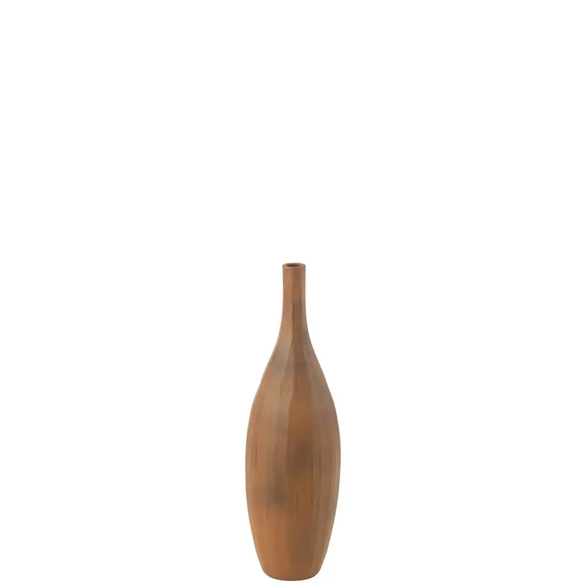 J-Line Vase Bottle Terra Rust Klein