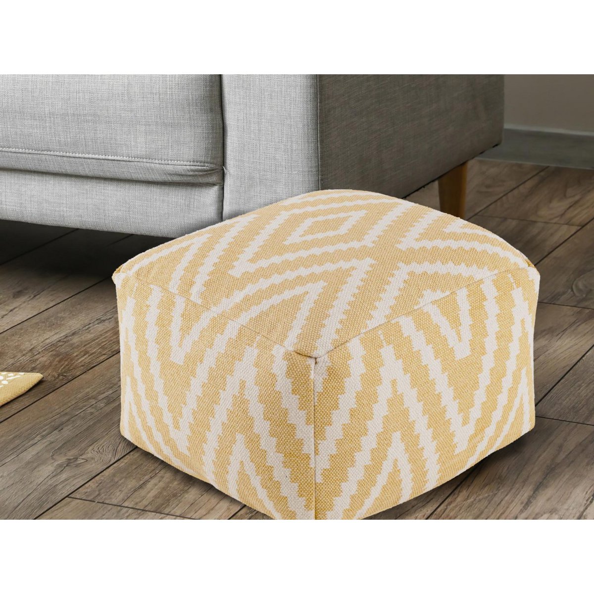 Sitzwürfel Fußhocker Sitzhocker 50x35x50cm Pouf