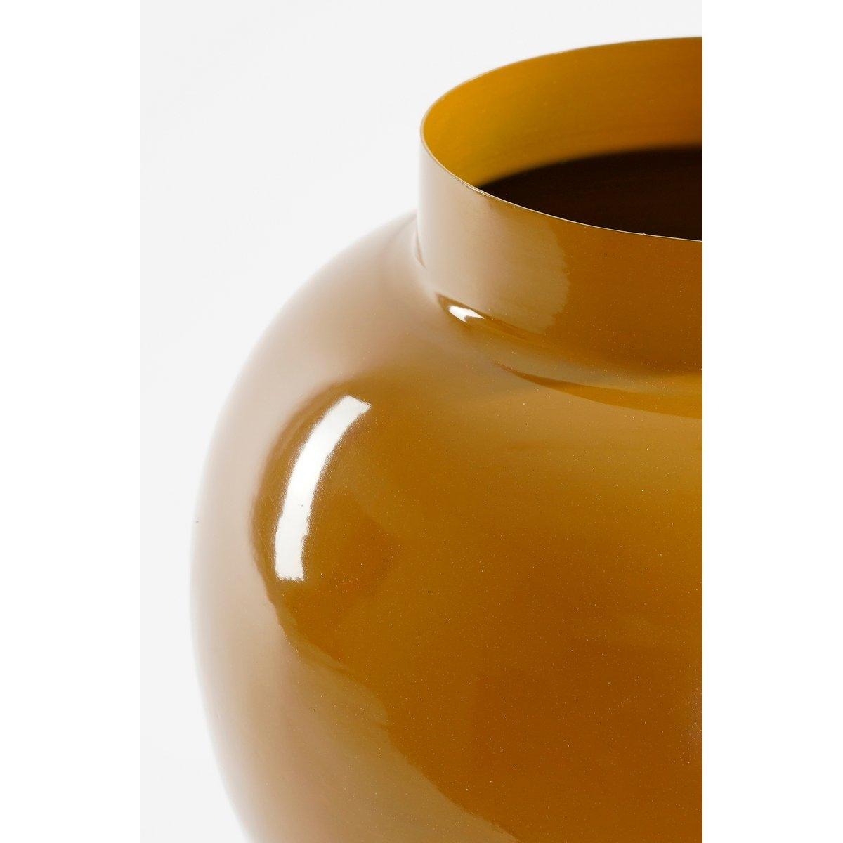 Boyd Vase – H37 x Ø26 cm – Metall – Braun