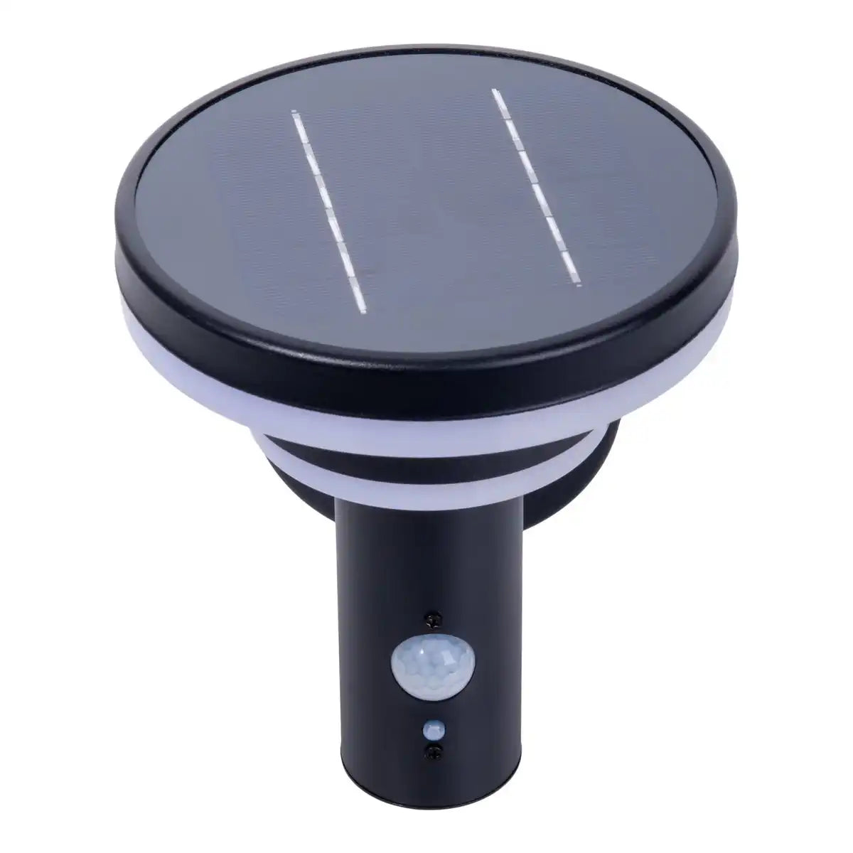LED Solar Außenwandleuchte "NORA" , für Außen, Wandleuchte - Metall und Kunststoff in Schwarz, mit integrierter LED