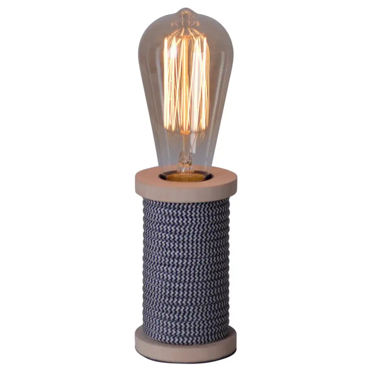 LED Tischleuchte "Max" incl. Leuchtmittel schwarz/weiß h: 12cm