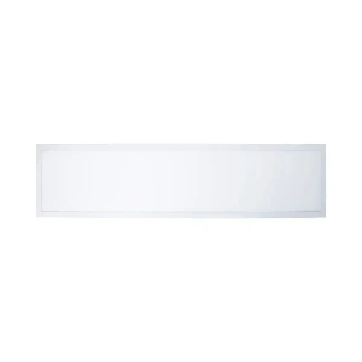 LED Panel-Deckenleuchte "NICO", funktionelle Deckenleuchte aus Metall und Kunststoff in weiß, mit festverbauten LED und vielen Funktionen, ideal für Büro, Praxis oder Werkstatt, ca. 119,5 cm lang