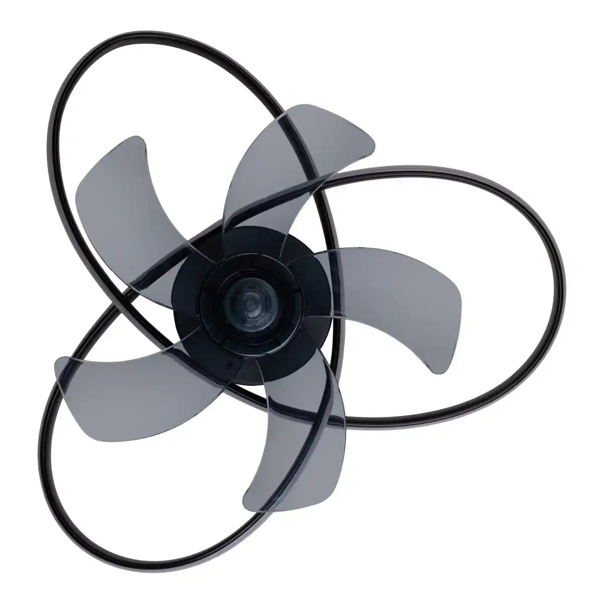 Die moderne LED Deckenleuchte "LECCIO" inklusive Ventilator, Nachtlichtfunktion, Dimmung und Lichttemperatureinstellung ist mit fest verbauten LEDs bestückt und hat einen ungefähren Øvon 58 cm.