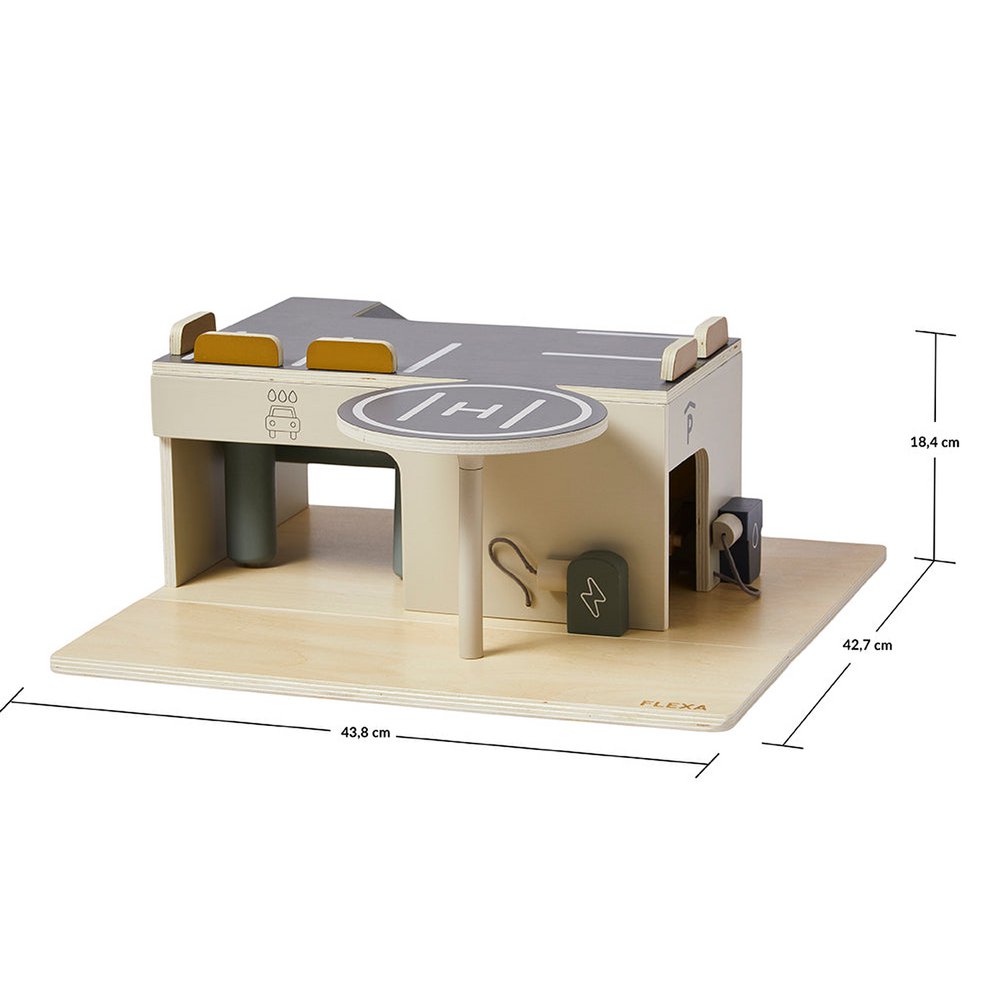 Parkhaus aus Holz