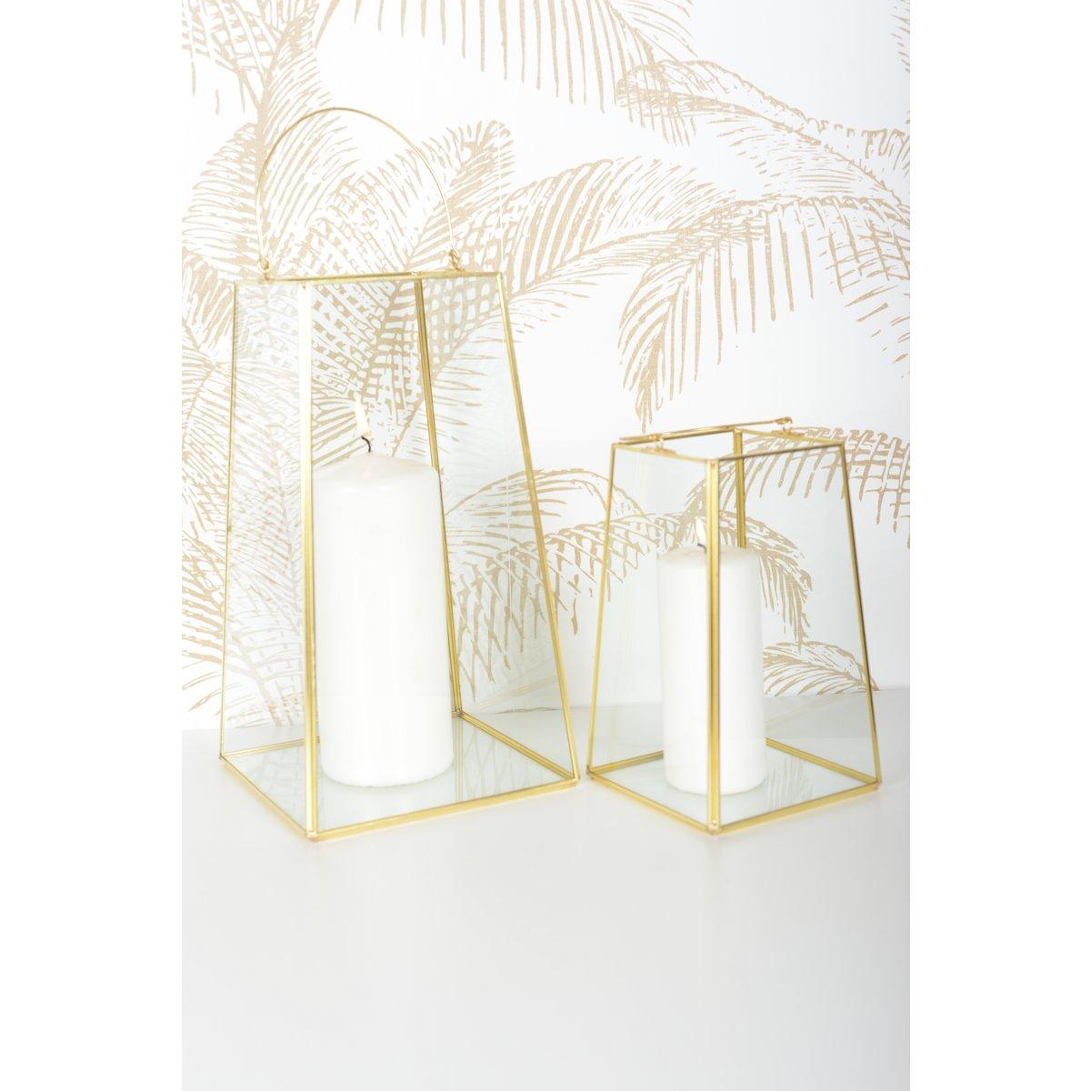Lantern Bord Dore mit Griff H30 cm