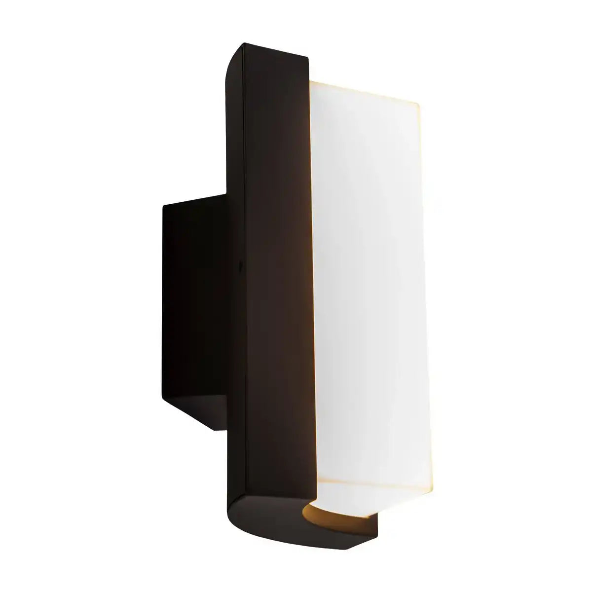 LED Außen Wandleuchte "RICO" 14,8 cm hoch , aus Metall und Kunststoff in Anthrazit, mit integrierter LED