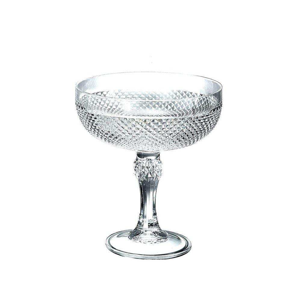 Acryl -Eisbecher transparenter Diamant 850 ml - min 6 PCs - HomeDesign Knaus