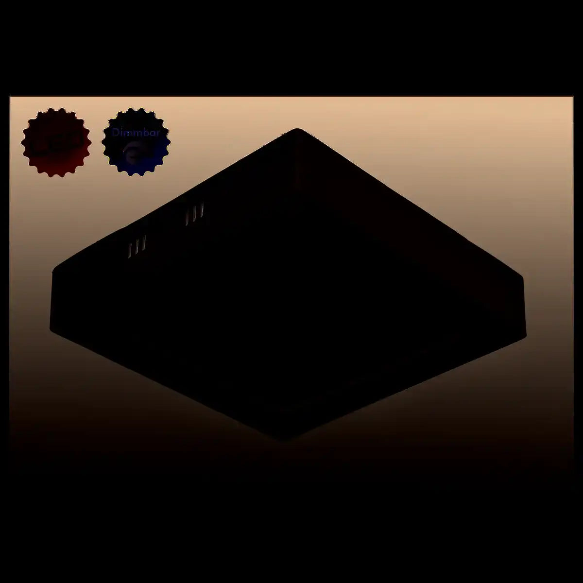 LED Aufbaupanel dimmbar "Dimplex" s: 22,5cm