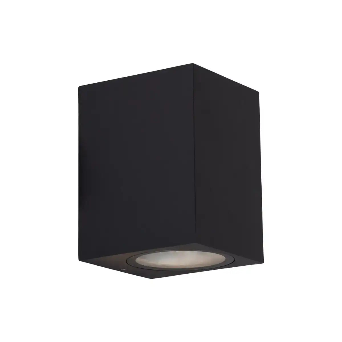 Außenwandleuchte "CUBUS", aus Metall und Glas in Anthrazit, GU10 Sockel