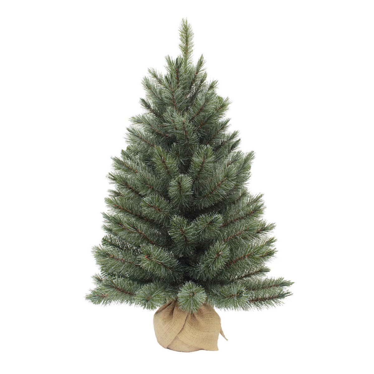 Künstlicher Weihnachtsbaum aus Jute – H60 x Ø46 cm – Blau