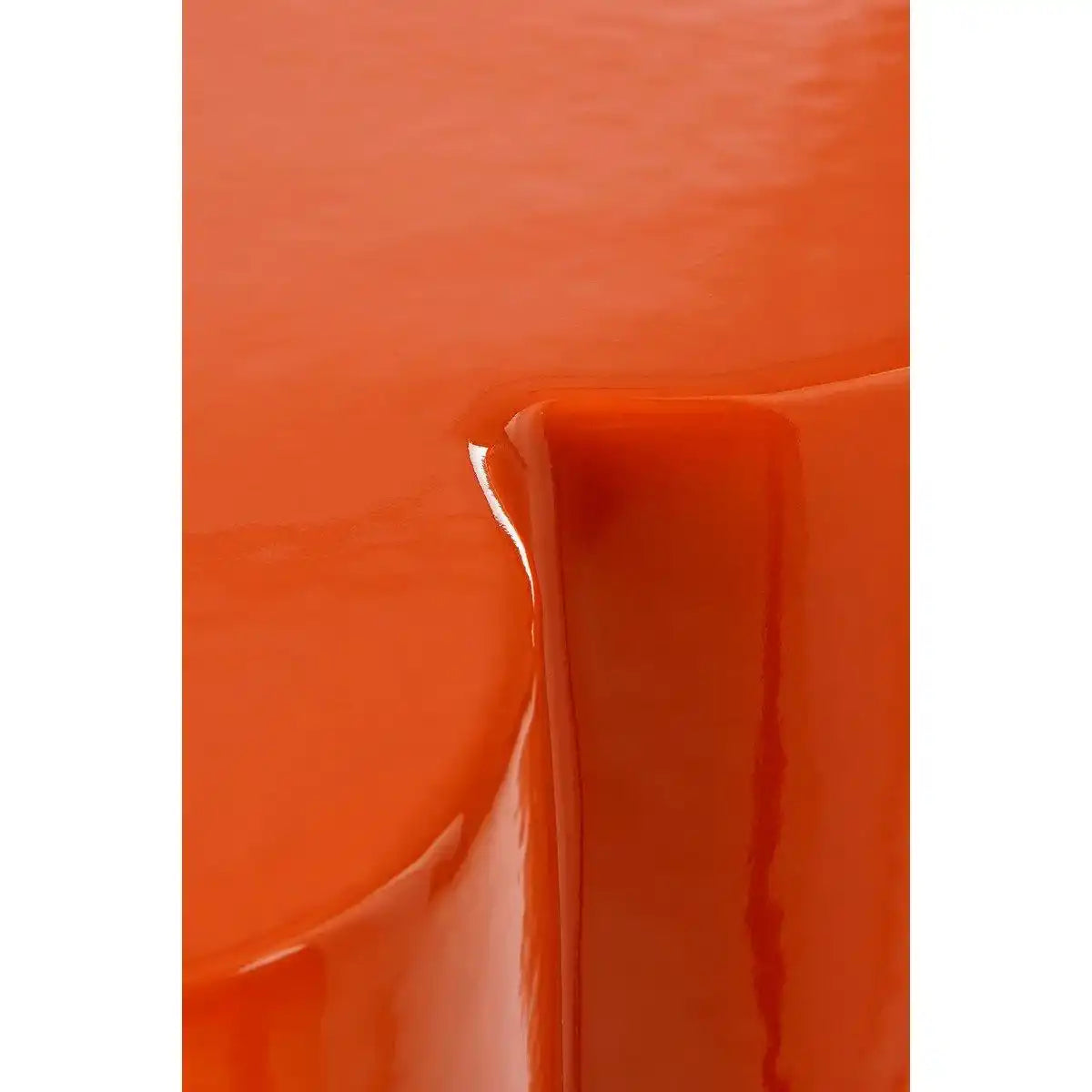 Aita Beistelltisch – H45 x Ø35 cm – Keramik – Orange - HomeDesign Knaus
