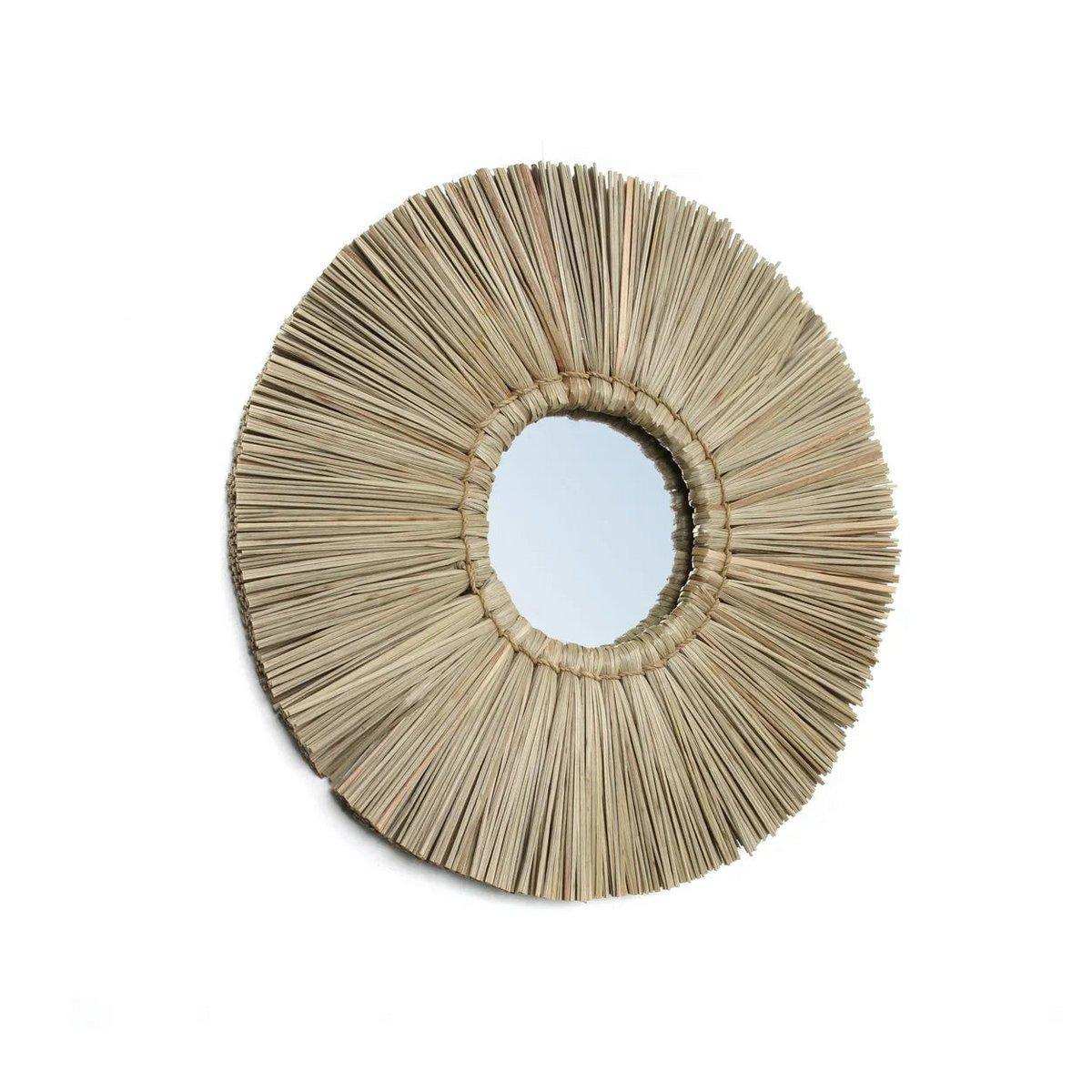 Alang Wandspiegel Dekorationsspiegel Natur 35 cm - HomeDesign Knaus