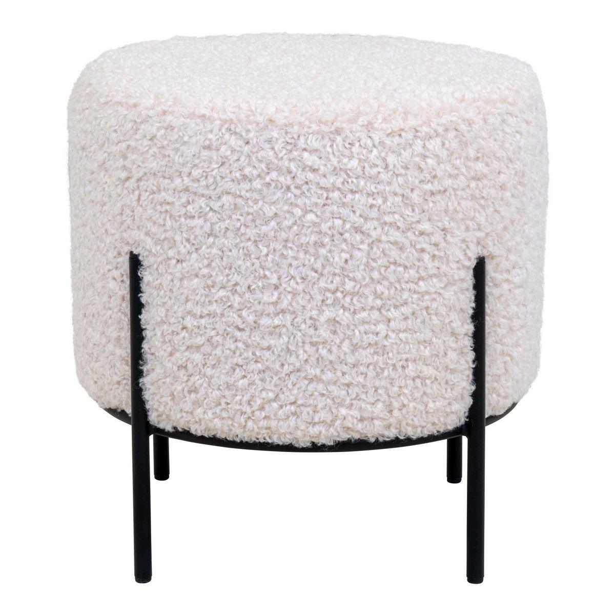 Alford Sitzhocker Sitzpuff Sitzhocker Polyester - HomeDesign Knaus