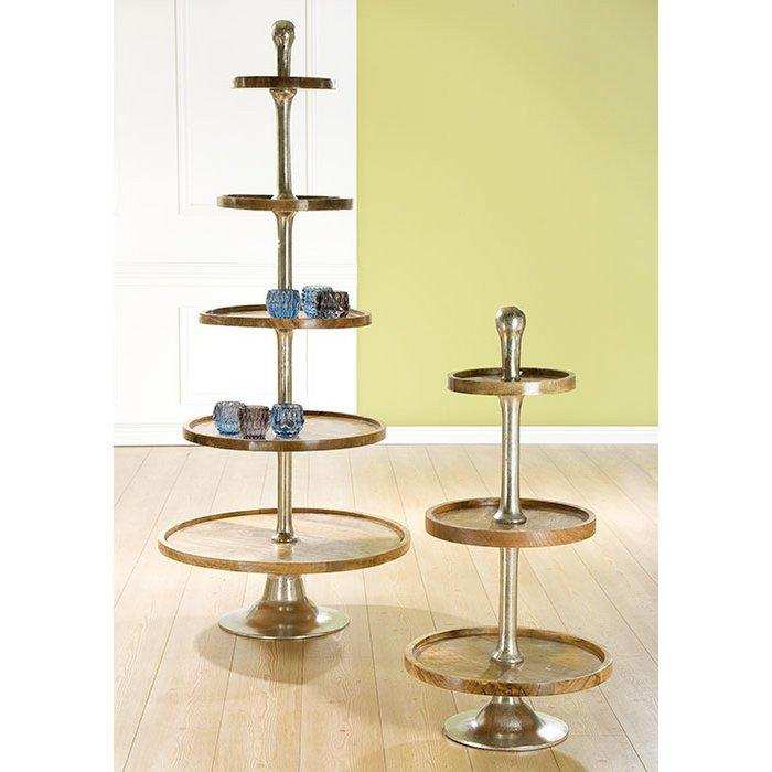 Alu 5er Etagere XXL - HomeDesign Knaus