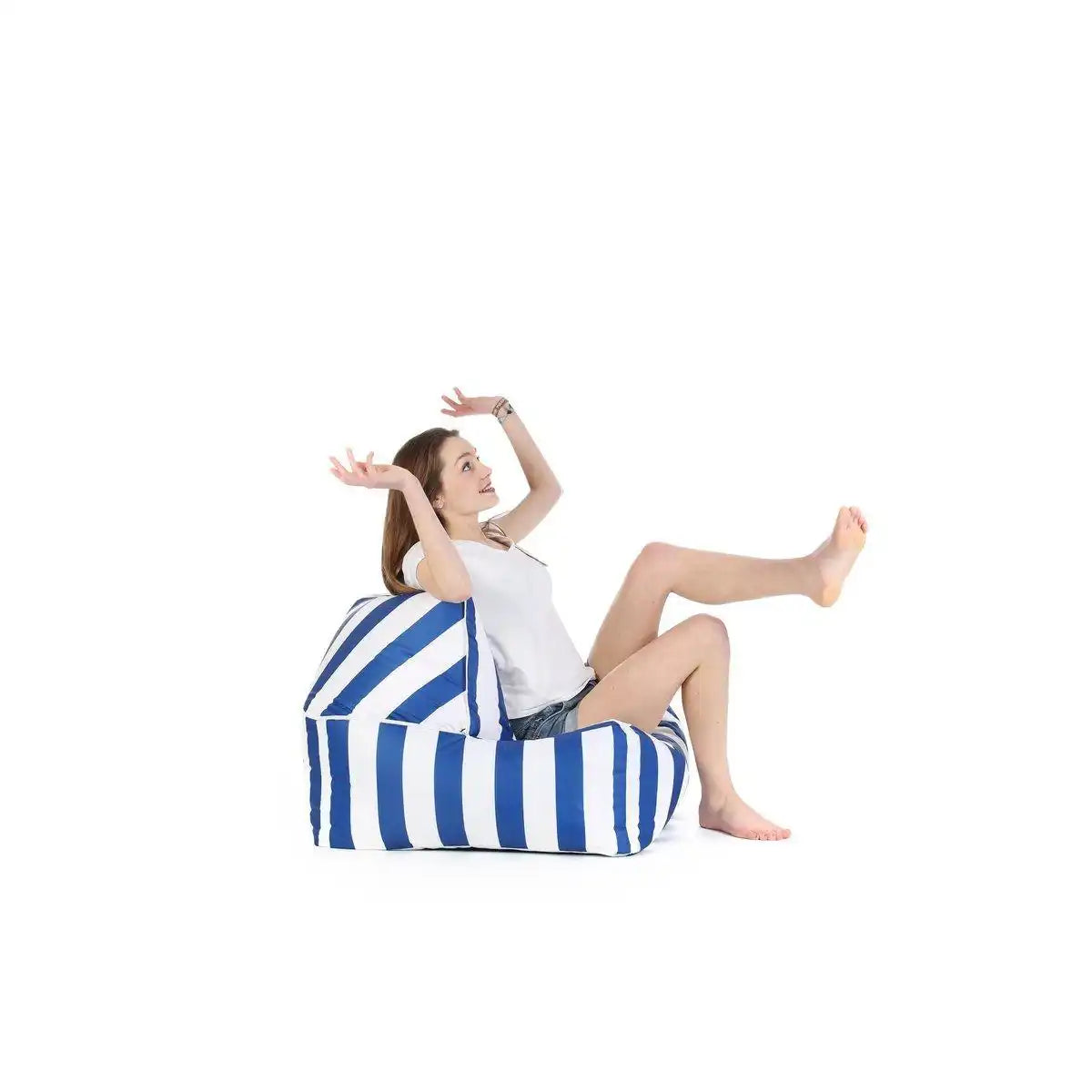 ÄNDERE MICH - WEISS/BLAU - HomeDesign Knaus