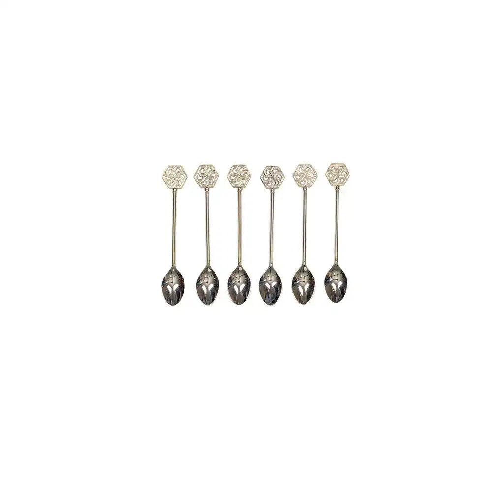 ARABESQUE-SILBER-TEELÖFFEL – 6ER-SET - HomeDesign Knaus