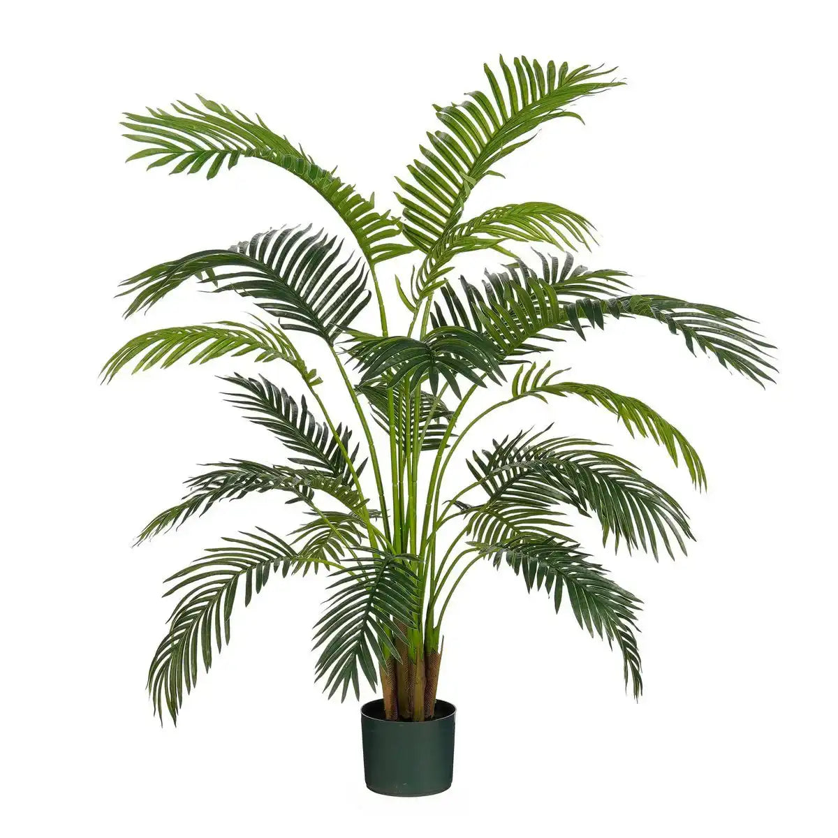 Areca Palm Artificial Pflanze im Topf - H134 x Ø50 cm - Grün - HomeDesign Knaus