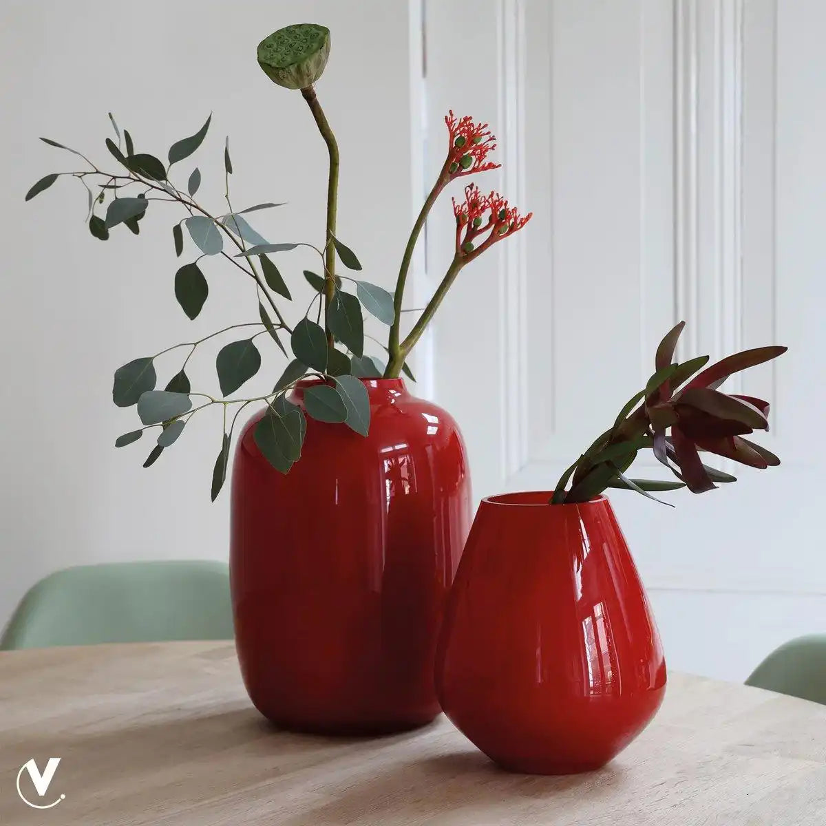 Arktisches leuchtendes Rot - HomeDesign Knaus