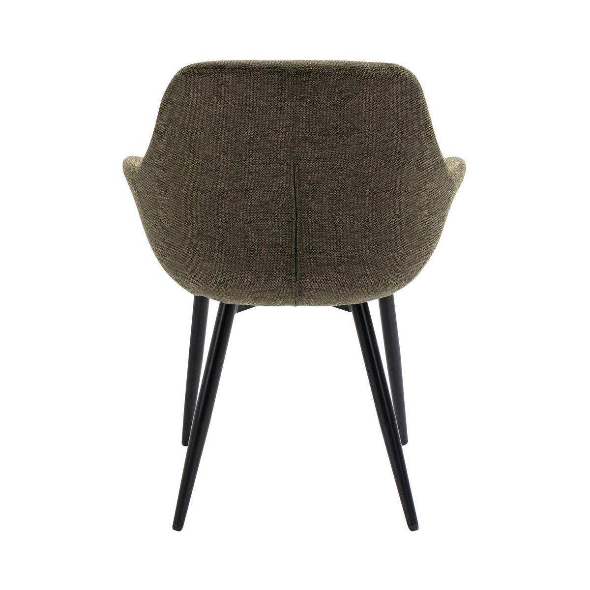 Armlehnstuhl 2er Set Grün - HomeDesign Knaus