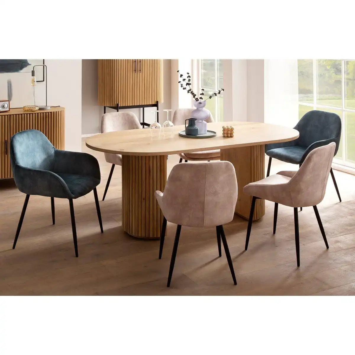 Armlehnstuhl, 2er-Set - HomeDesign Knaus