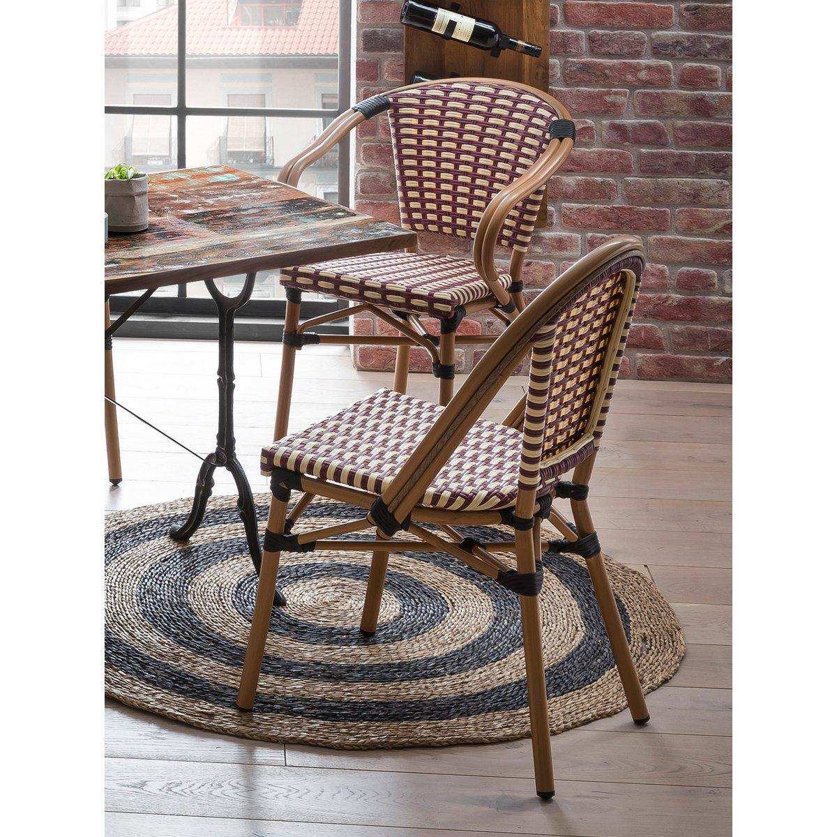 Armlehnstuhl, 2er-Set - HomeDesign Knaus