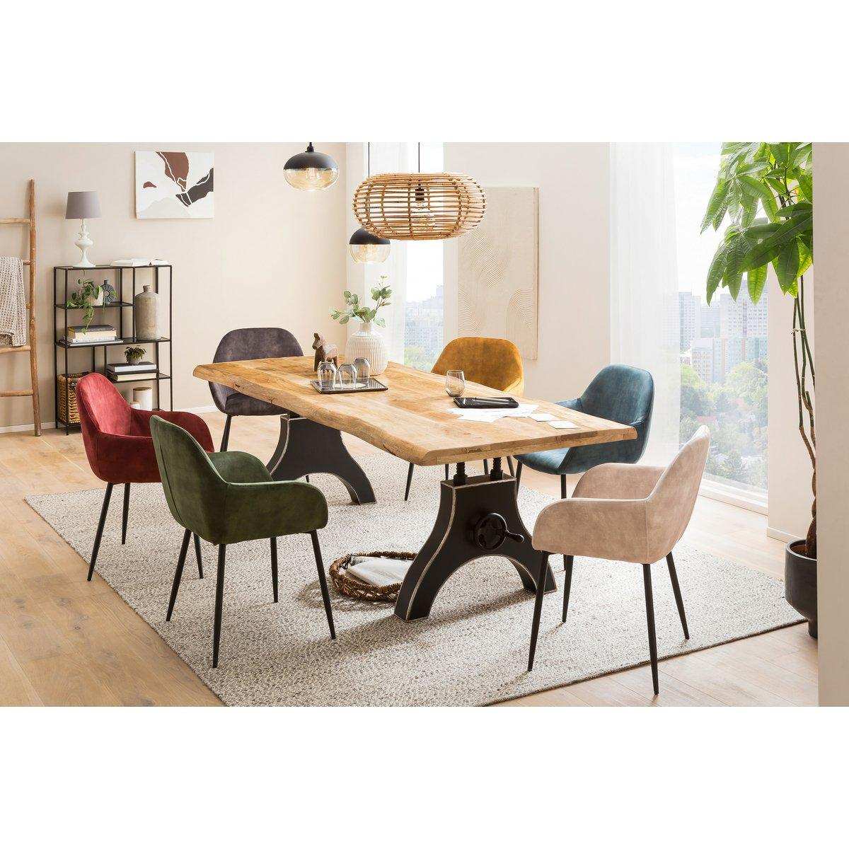 Armlehnstuhl, 2er-Set - HomeDesign Knaus