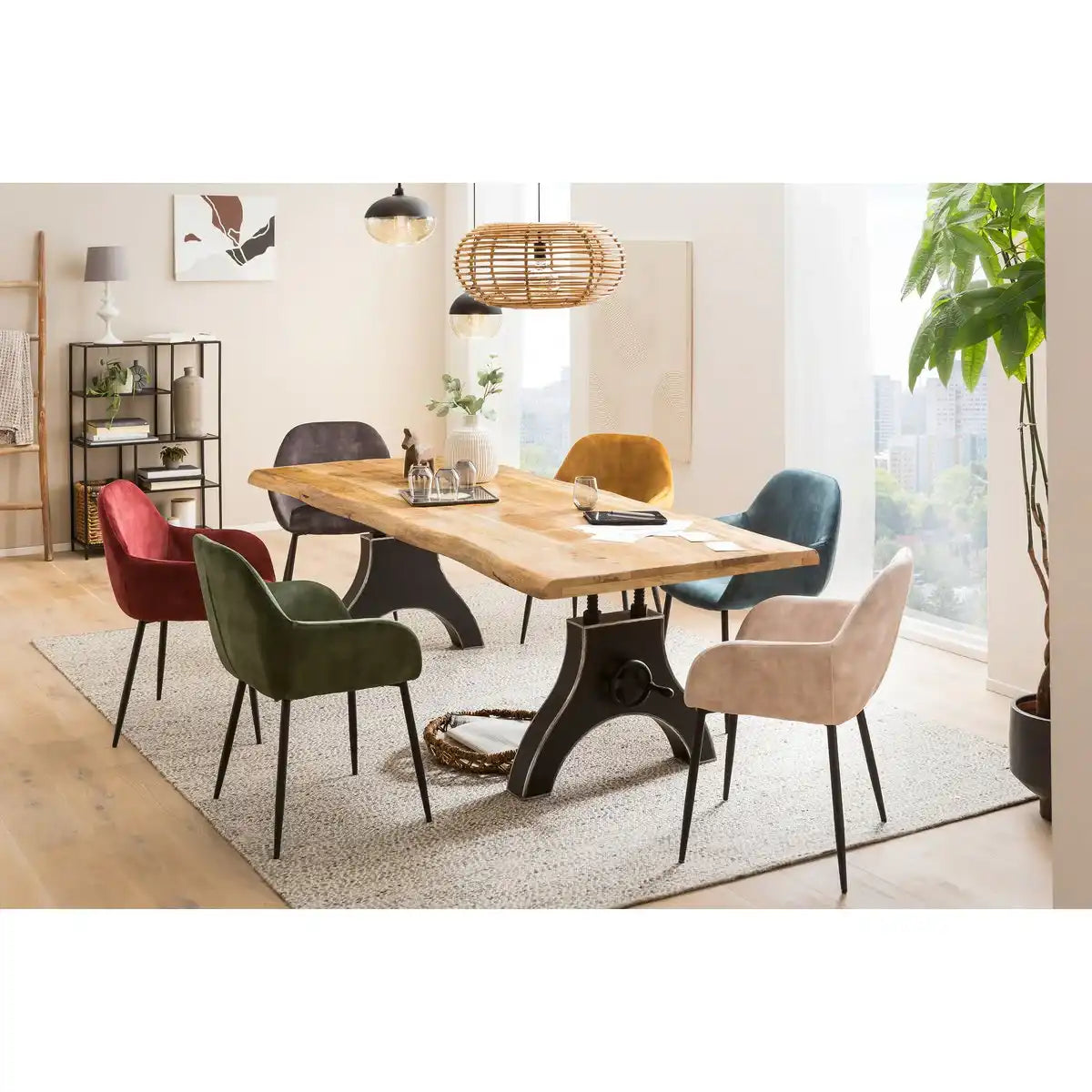 Armlehnstuhl, 2er-Set - HomeDesign Knaus