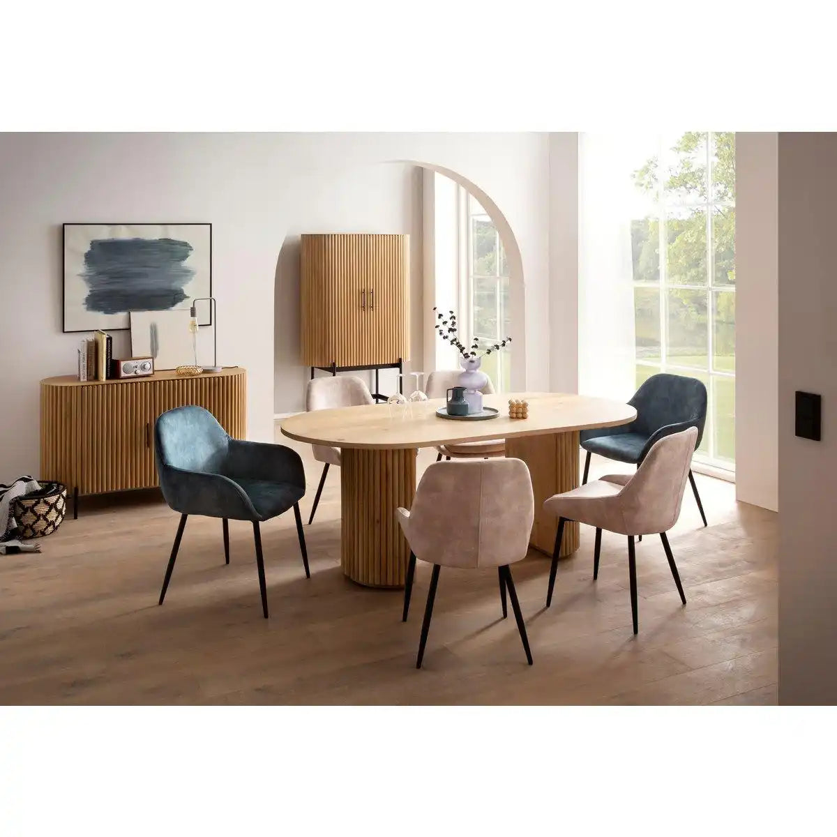 Armlehnstuhl, 2er-Set - HomeDesign Knaus