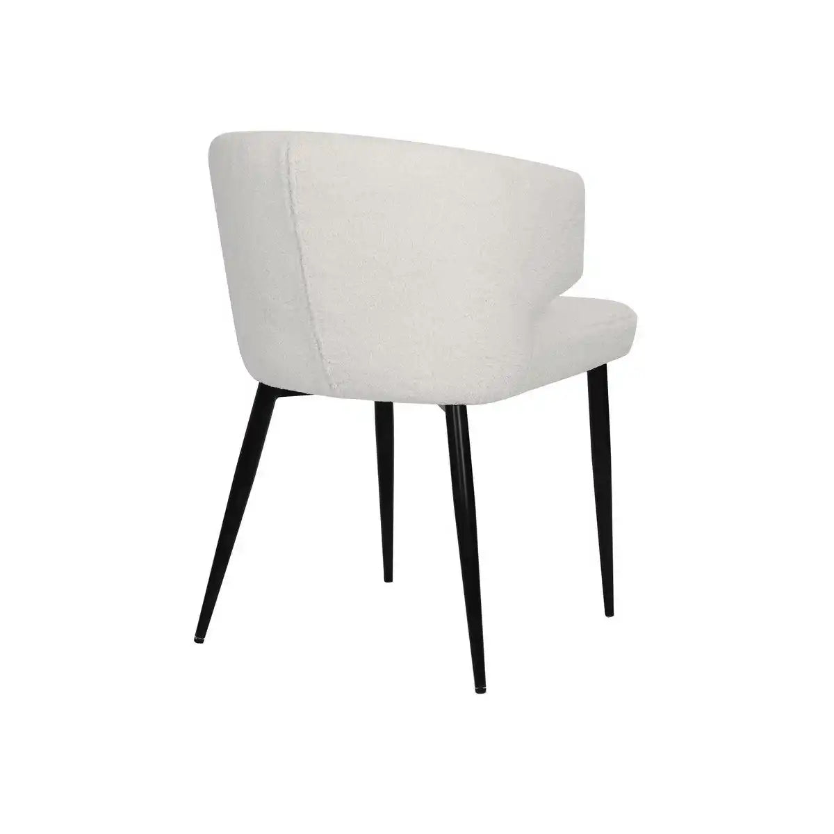 Armlehnstuhl 2er Set mit Bezug aus Teddyfell - HomeDesign Knaus