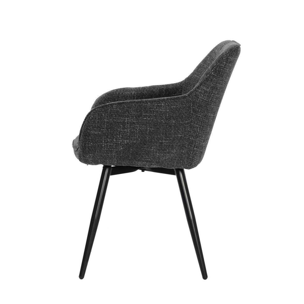 Armlehnstuhl 2er Set mit Drehfunktion - HomeDesign Knaus