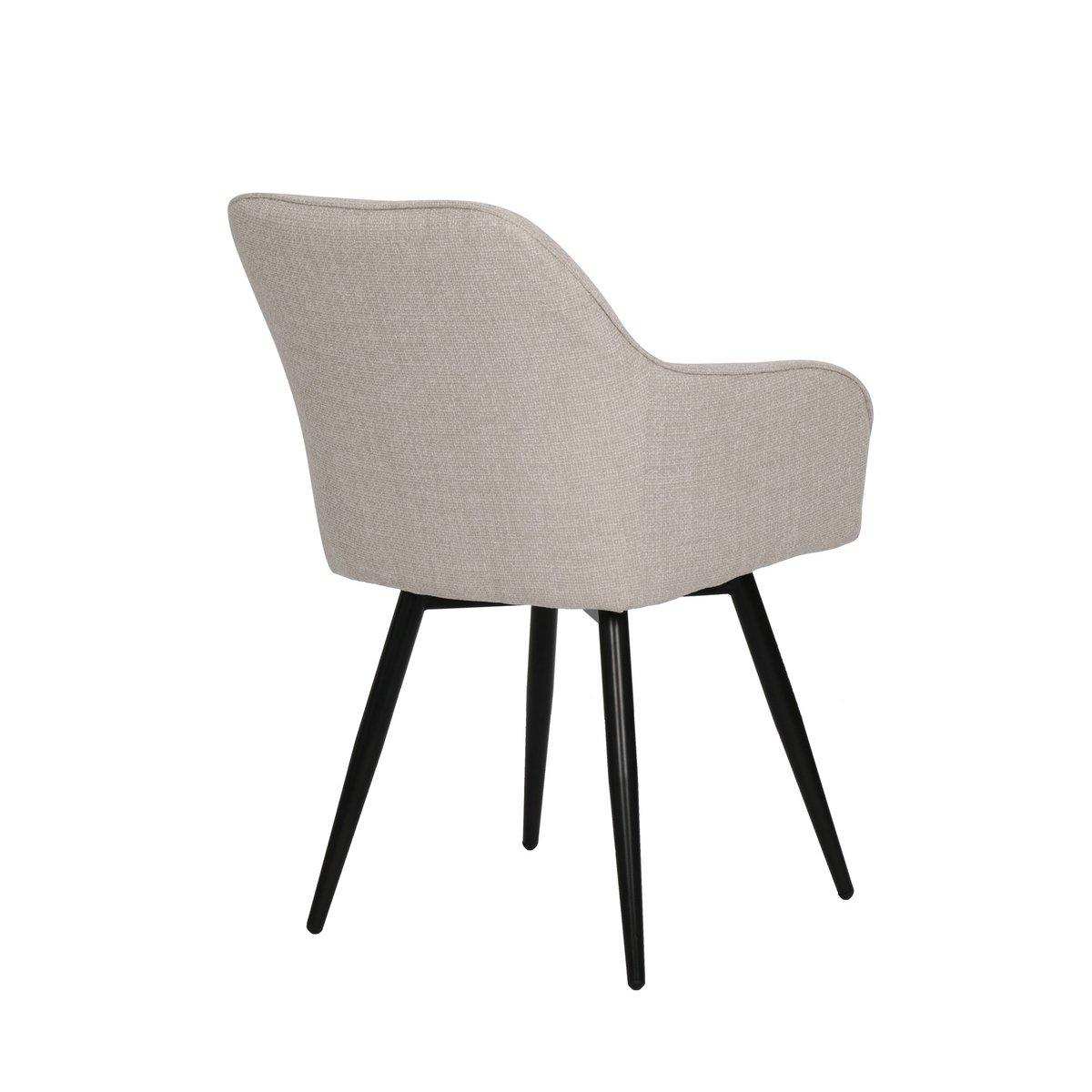 Armlehnstuhl 2er Set mit Drehfunktion - HomeDesign Knaus