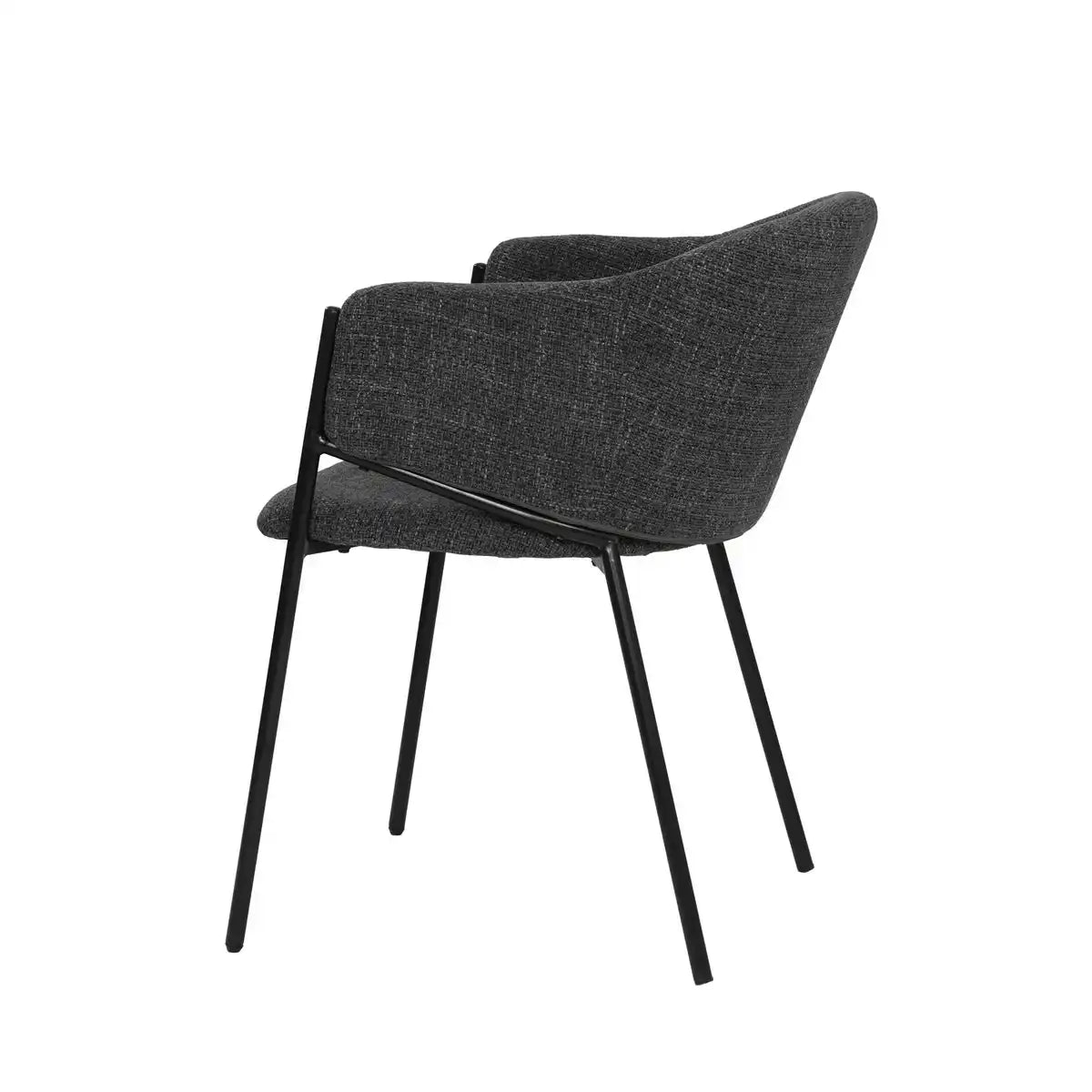 Armlehnstuhl 2er Set mit Strukturstoff - HomeDesign Knaus