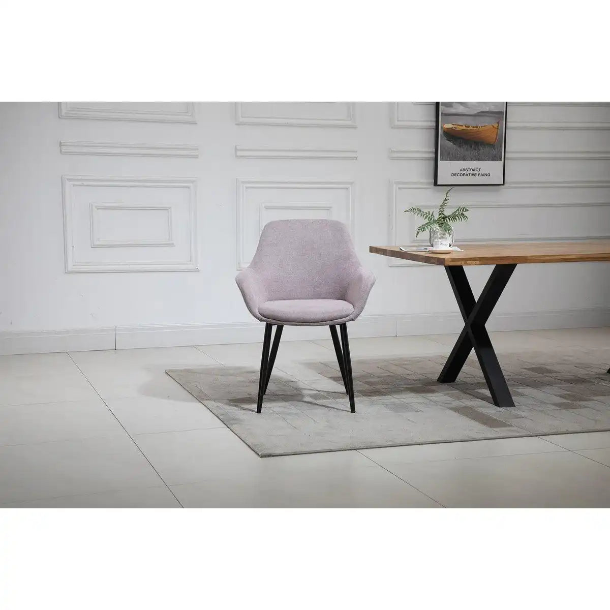 Armlehnstuhl 2er Set Rose - HomeDesign Knaus