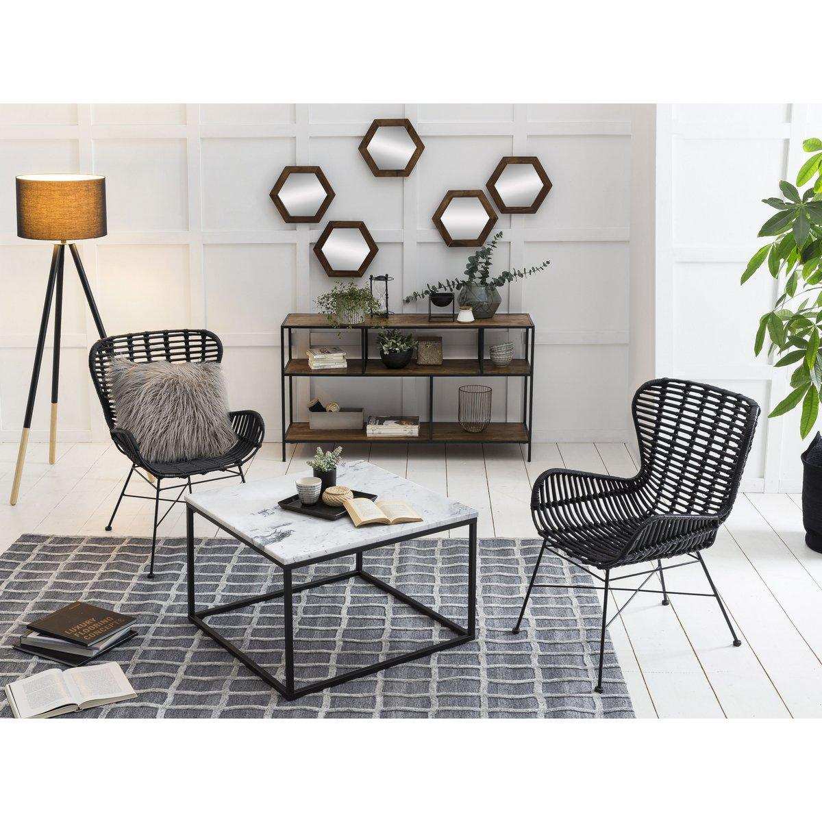 Armlehnstuhl Rattan - HomeDesign Knaus