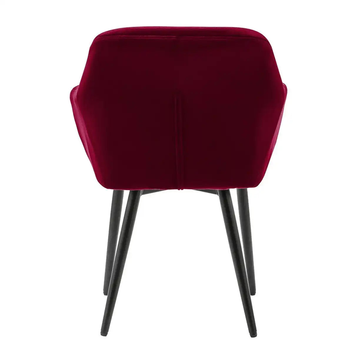 Armlehnstuhl Rot Samt - HomeDesign Knaus