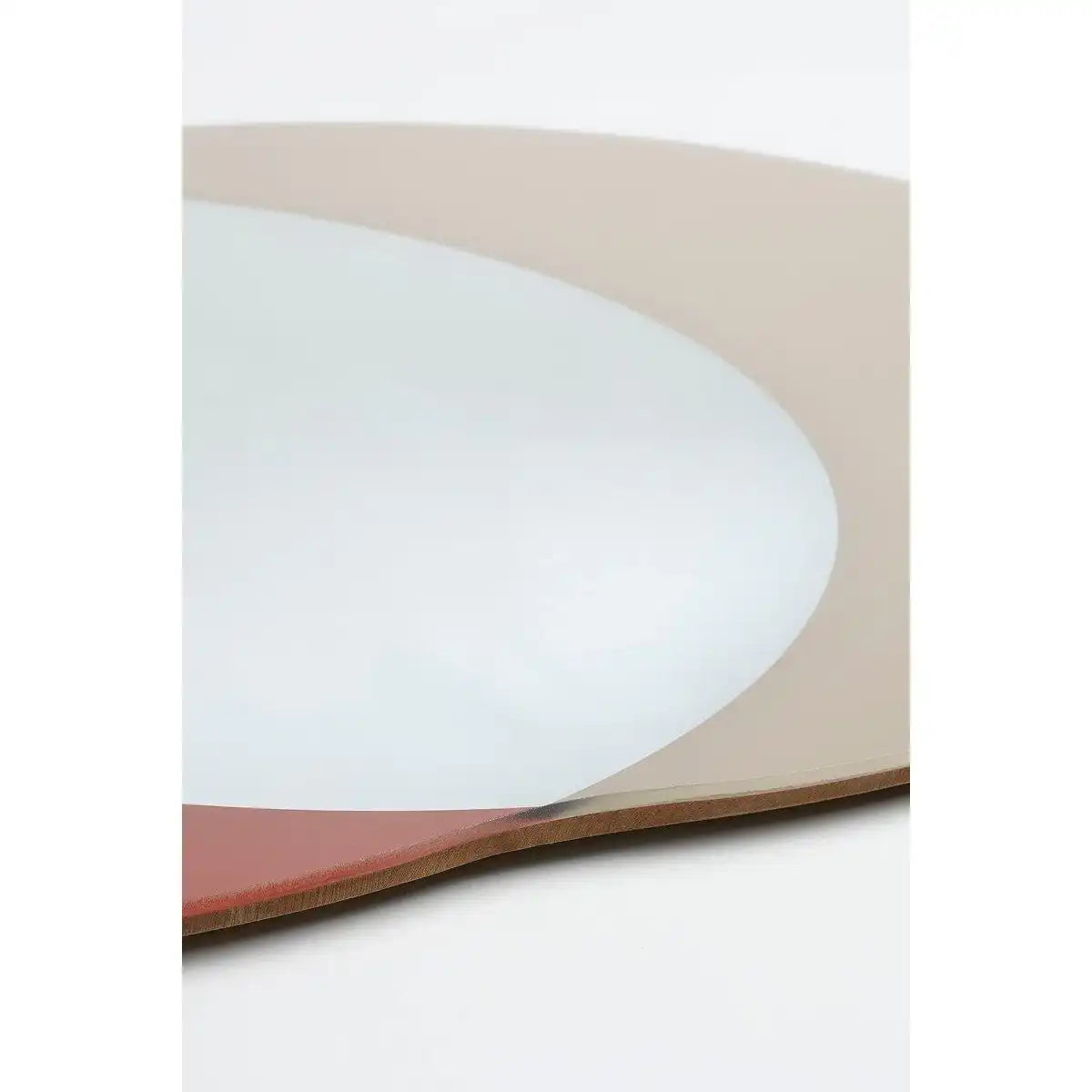 Avilo Wandspiegel – L58 x B45 cm – Dunkelrot - HomeDesign Knaus